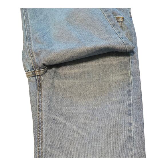 BDG Jeans Womens Size 26 Blue Cowboy Straight Leg High Rise Normcore Distressed - Picture 9 of 13